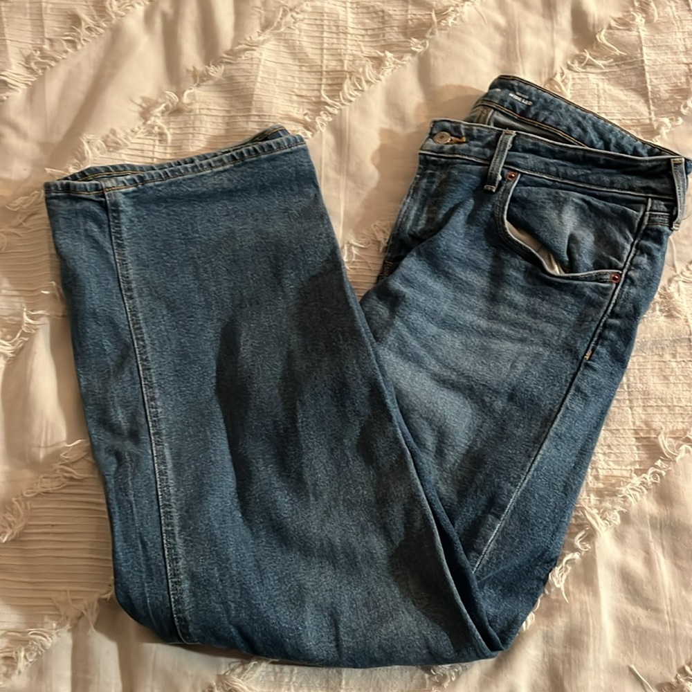 Old Navy Mid-Rise Wide Leg Jeans
Size 12